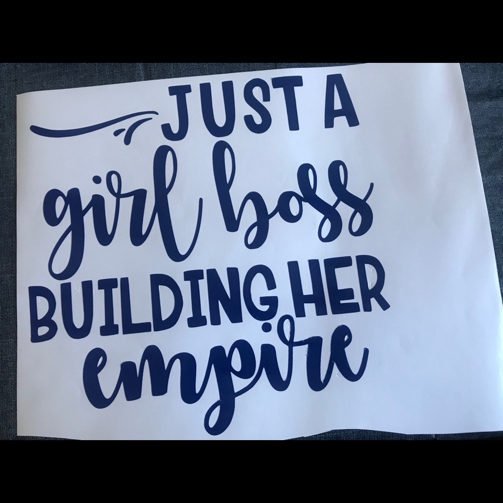 Custom Decals.